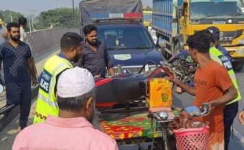 কুষ্টিয়ায় ট্রাকের চাপায় প্রান হারালো ইট ভাটার মালিক