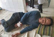 দশমিনায় ইউপি সদস্যের বিরুদ্ধে মানববন্ধন ও বিক্ষোভ মিছিলে হামলায় আহত-১