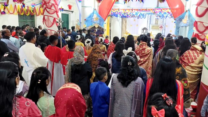 Meherpur Christmas Day Pray News Pic