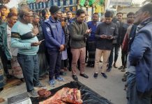 গাংনীতে ভ্রাম্যমাণ আদালতের অভিযানে মাংস ব্যবসায়ীকে জরিমানা