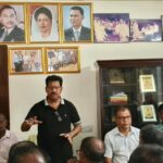 বিএনপির কেন্দ্রীয় নেতা অপুর পূজা পরবর্তী মতবিনিময়