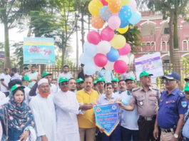 যশোরে নানা আয়োজনে জাতীয় নিরাপদ সড়ক দিবস উদযাপিত